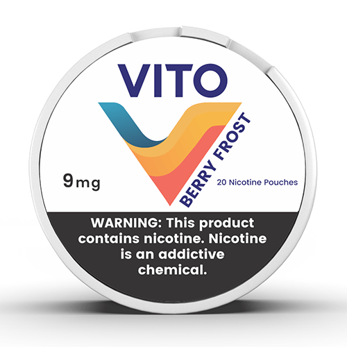 VITO Berry Flavor 9mg Nicotine Pouches